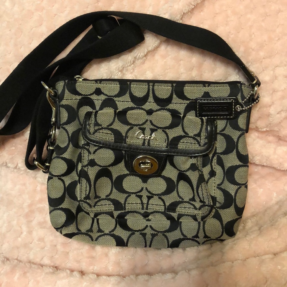 Slightly used Coach crossbody handbag